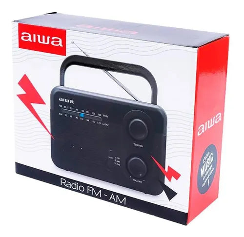 Radio Analógico Am Fm Portátil Aiwa Awfm